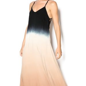 Ombré maxi dress